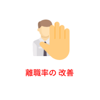 離職率の改善